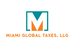 logo miami global taxes, llg