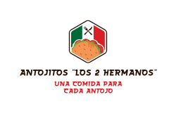 logo ANTOJITOS "LOS 2 HERMANOS"